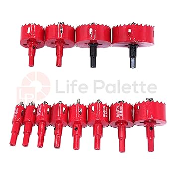 Amazon.co.jp: ライフパレット バイメタル ホールソー ホルソー